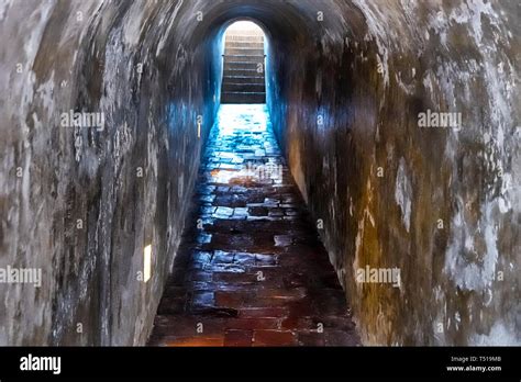 inside San Felipe de Barajas Castle