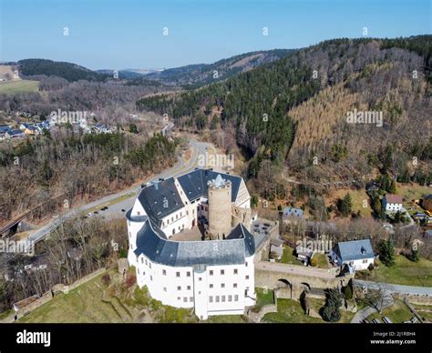 inside Scharfenstein Castle