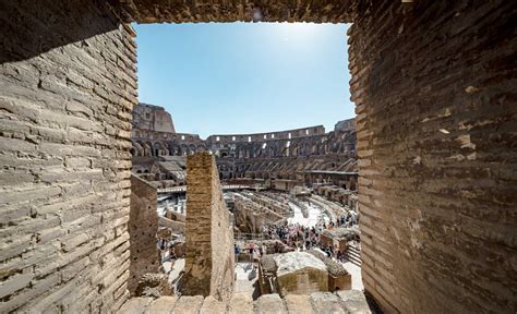 Inside the Colosseum arena