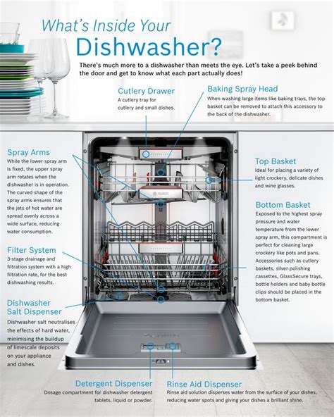 inside dish washer