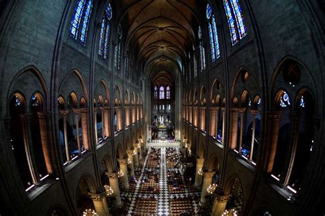 inside of notre dame cathedral