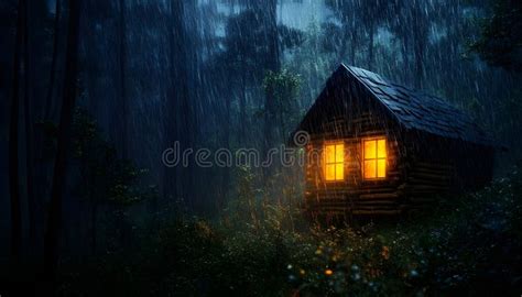 inside rain deep misty