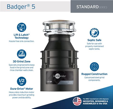 Insinkerator Badger 5 Parts Diagram