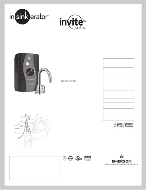 User manual InSinkErator C1300 (English 16 pages)