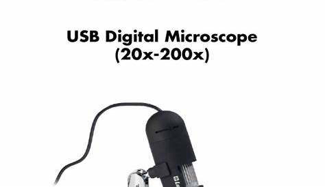 Inskam Lcd Digital Microscope User Manual