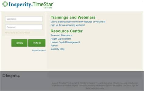 insperity timestar employee login Official Login Page [100 Verified]