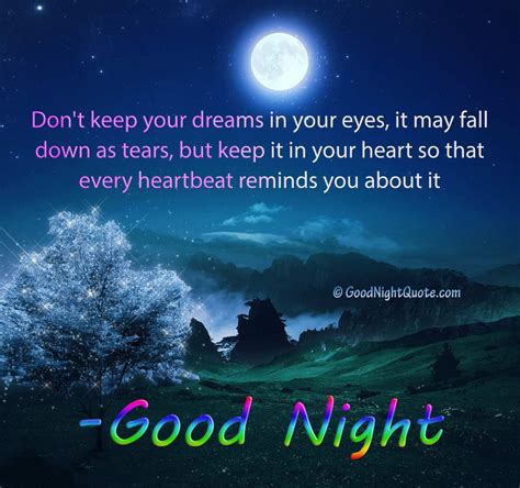40+ Good Night Inspirational Quotes Pictures and Graphics for