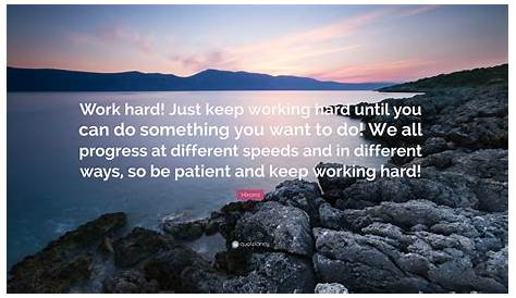 Inspirational Quotes About Working Hard For What You Want 55 Work