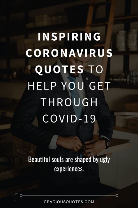 Inspirational Positive Quote About Novel Coronavirus Covid19 Pandemic