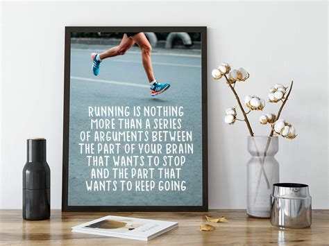 Inspirational Running Poster