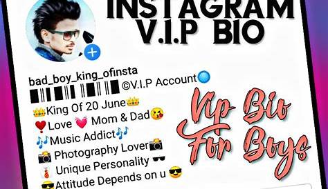 888+ BEST Instagram Bio For Boys 2021 | Attitude & Stylish Bio For