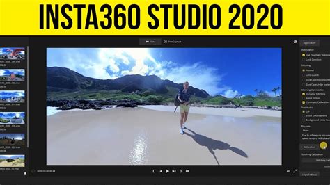 insta 360 studio tutorial