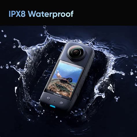insta360 x3 - waterproof 360 action camera