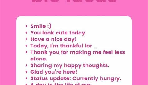 Awesome looking instagram bio ideas bio for instagram | Cute quotes for