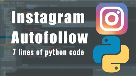 Instagram Follower Accept Bot Follower Akzeptieren Python YouTube