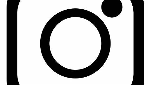 Instagram Icon White on Black Circle | Instagram logo transparent, New