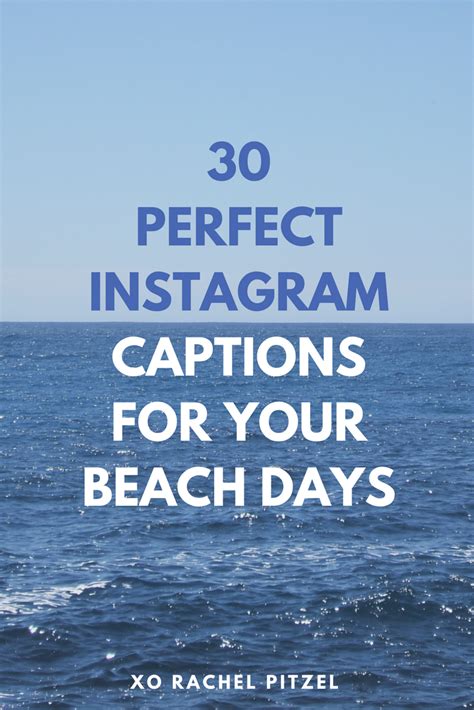 Instagram Captions for Beach Pictures