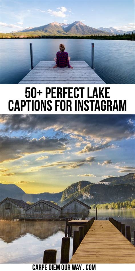 Instagram Captions for the Lake