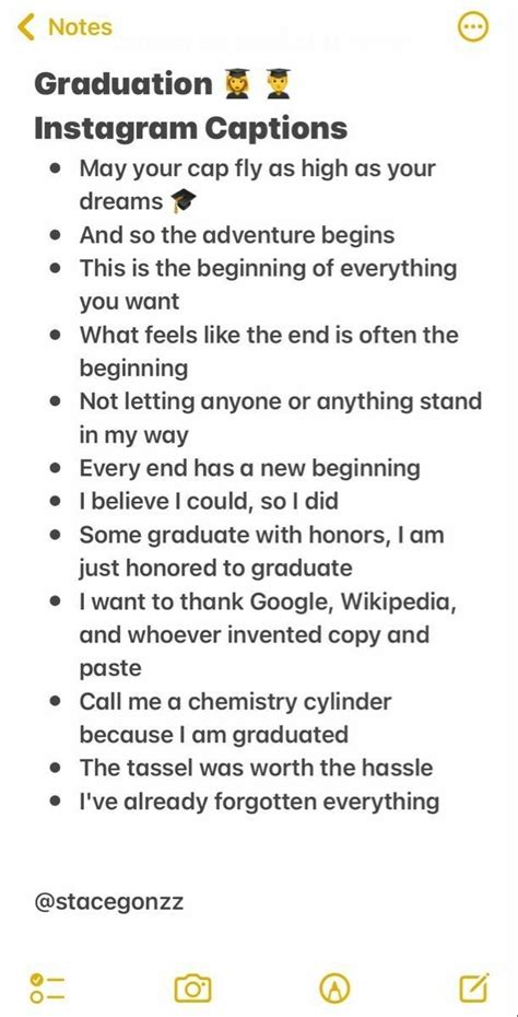 Instagram Captions Graduation Caption for Myself