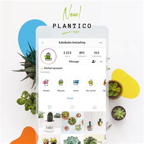Instagram Highlight Cover Plant