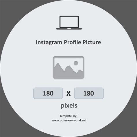 instagram profile picture size in pixels