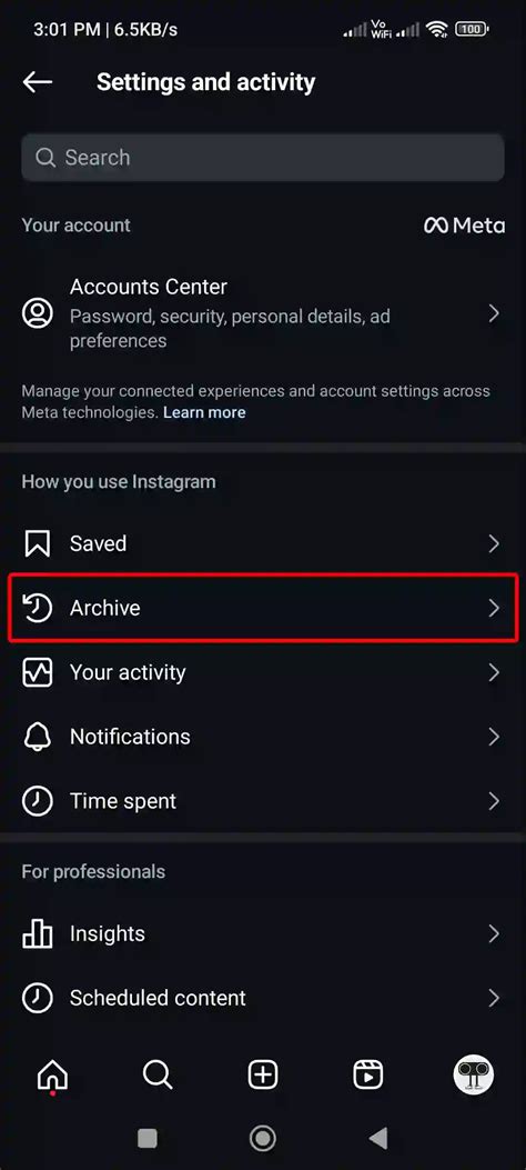 Instagram stories settings