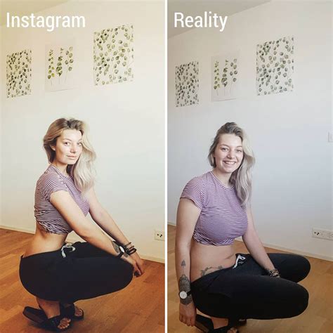 instagram vs real life