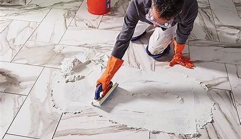 Do It Yourself How To Install luxury vinyl tile that you can grout. It