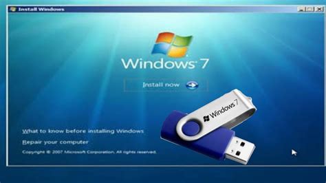Install Windows 7 dengan Flashdisk