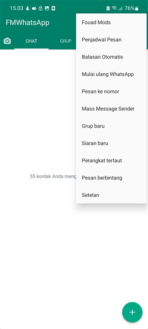 Gambar install FMWhatsApp