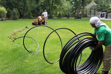 install a lawn and garden sprinkler system