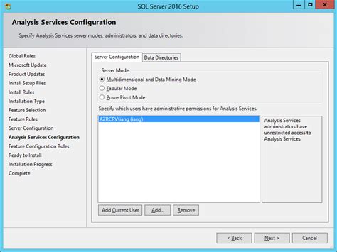 Install Analysis Services Sql Server