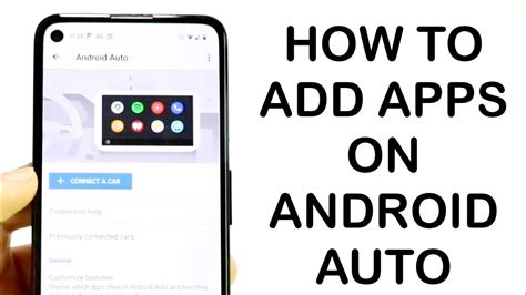 install apps to android auto