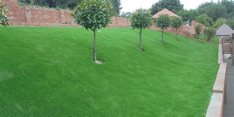 Install Artificial Grass On A Slope