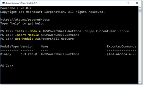 Install Aws In Powershell