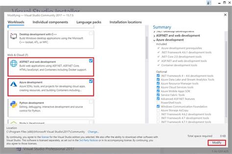 install azure sdk