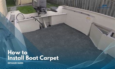 Install Boat Carpet