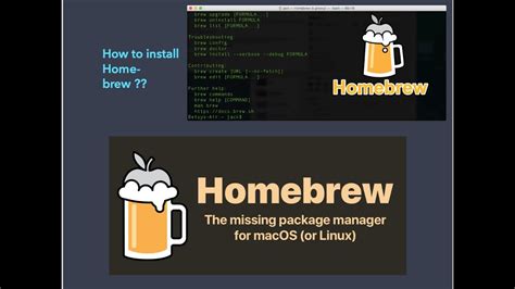 Install Brew Xcode