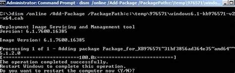 Install Cab File Windows 7 Command Line Dism