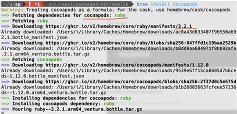 Install Cocoapods-Art Brew