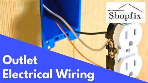 Install Electrical Outlet From Junction Box