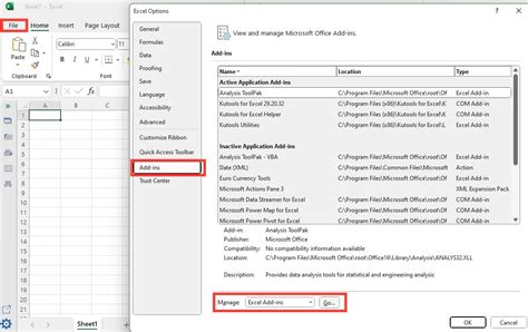 install excel add in