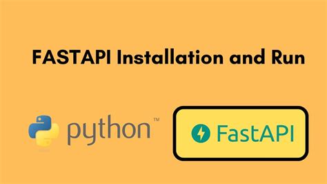 install fastapi python