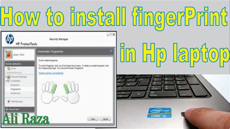 install fingerprint driver windows 10 hp