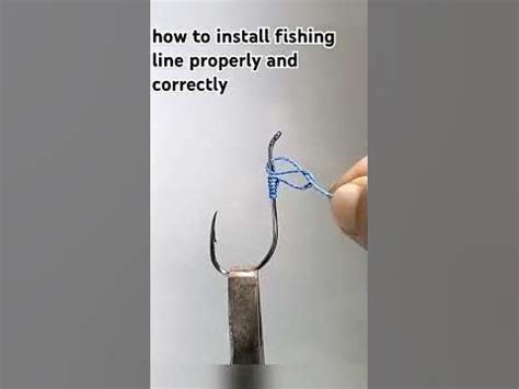 Install Fishing Line