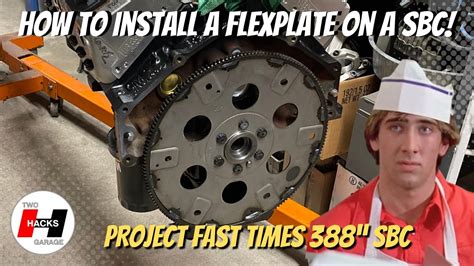 Install Flexplate Chevy 350