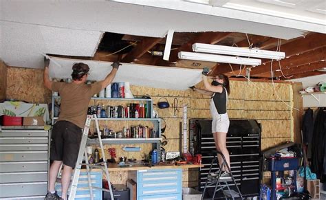 Install Garage Ceiling