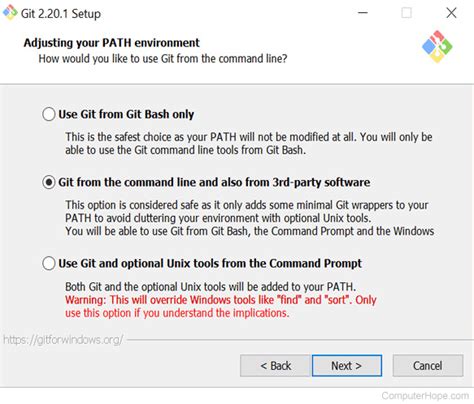 Install Git In Path Windows