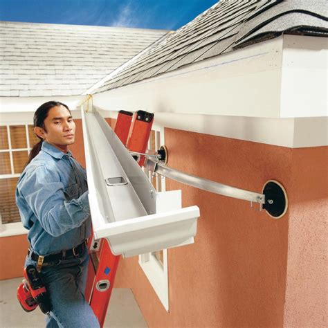 install in ground gutters around house