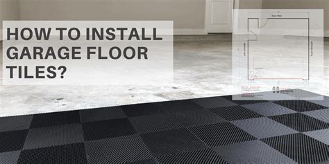 Install Interlocking Garage Floor Tiles